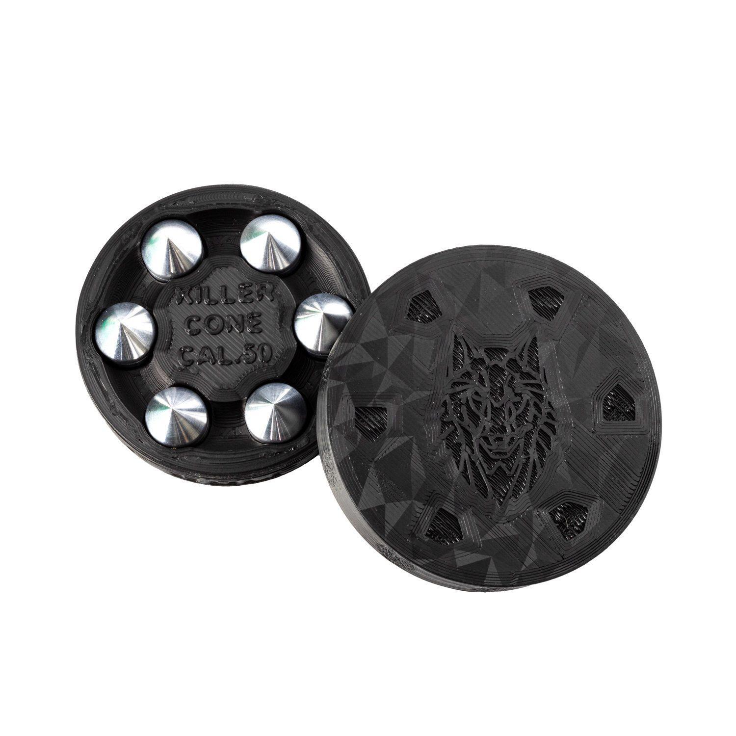 STEEL CONE | HDR50 | CNC GEDREHT  ALU rostfrei | Kaliber 50 | Paintball Markierer – Bild 1