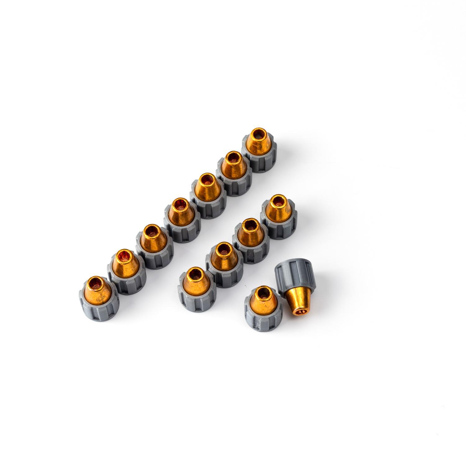 50x Grey Wolf AEA Challenger Bullpup | Kaliber 50 BB Markierer Munition – Bild 1