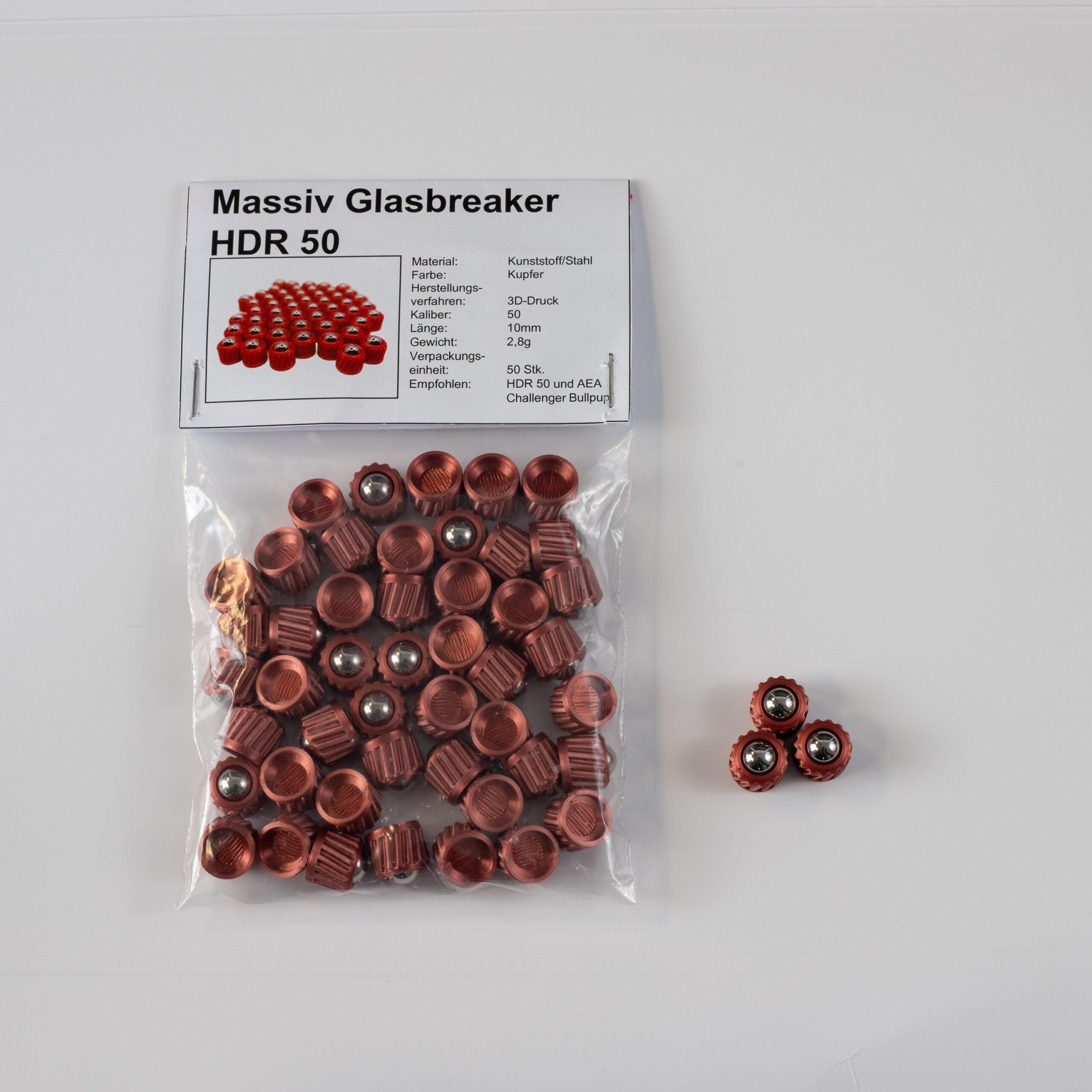 50x Massiv Wallbreaker AEA Challenger Bullpup/ Megalodon BB Munition | Kaliber 50 – Bild 3