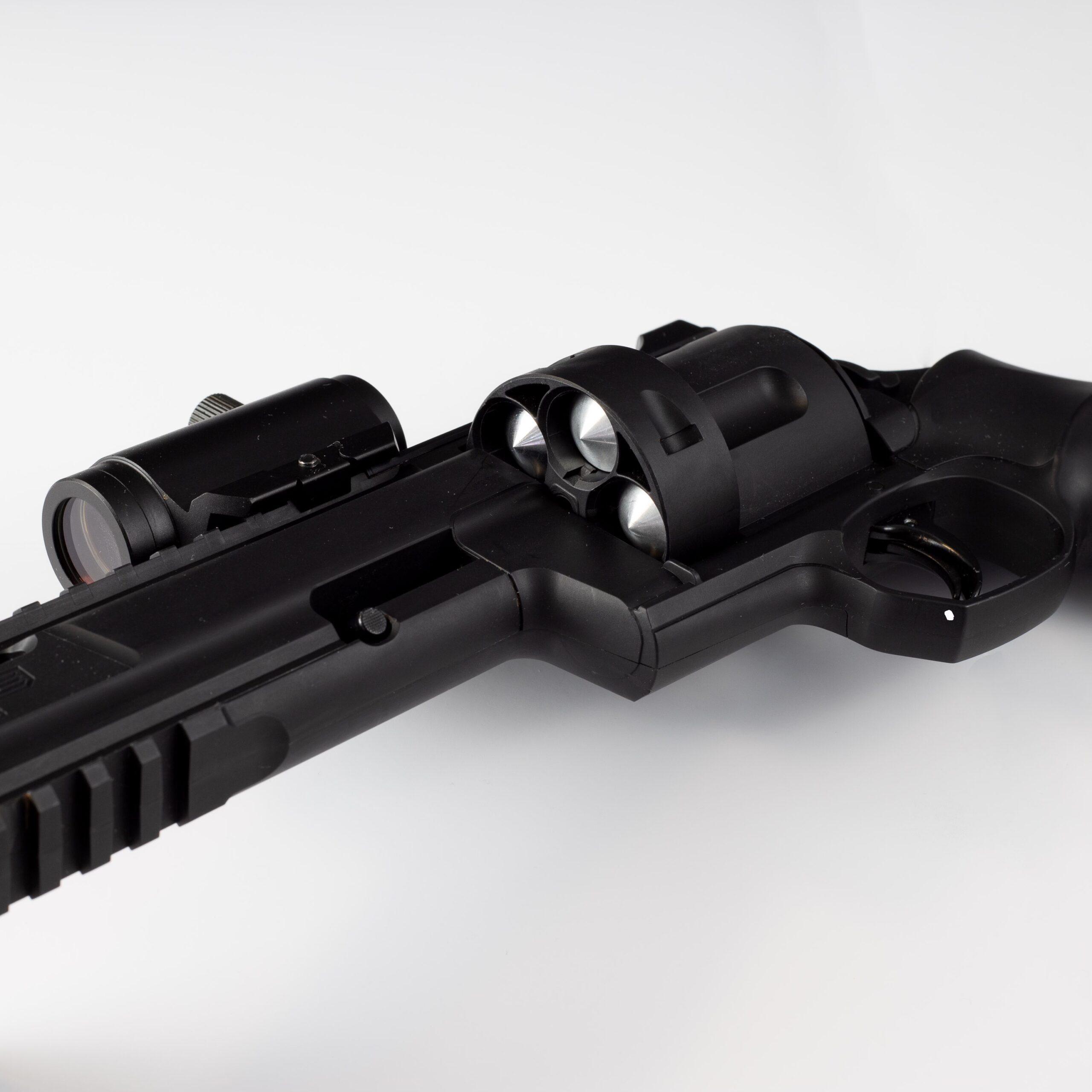 STEEL CONE | AEA Challenger Bullpup | Megalodon | CNC GEDREHT | ALU rostfrei | Kaliber 50 Paintball Markierer – Bild 3