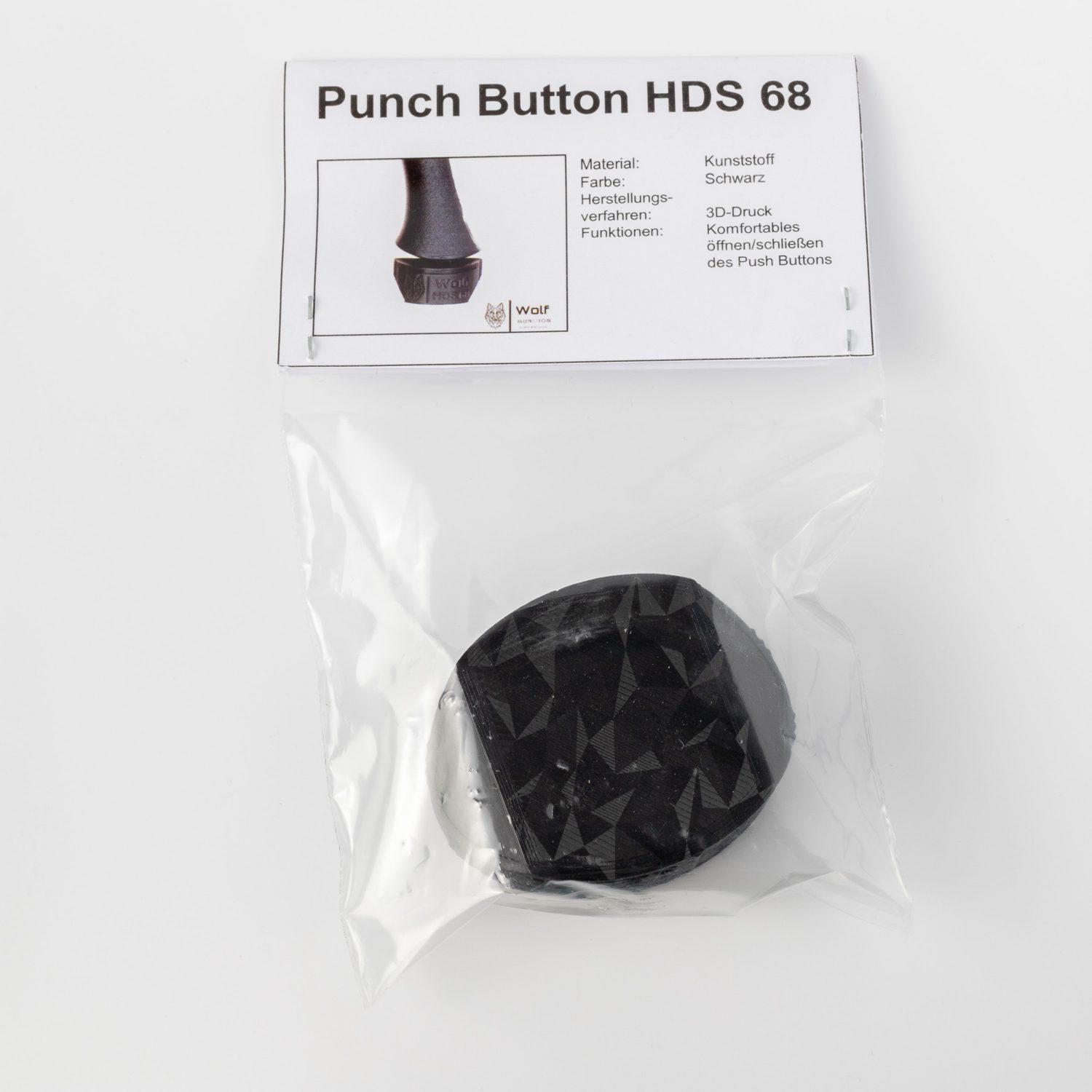 PUNCH BUTTON | HDS 68  | SCHWARZ  | Kaliber 68 | - immagine 2